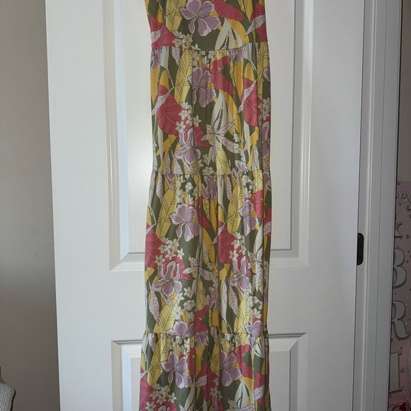 SO Dresses & Skirts - SO Floral Dress with Pink and Yellow Hues